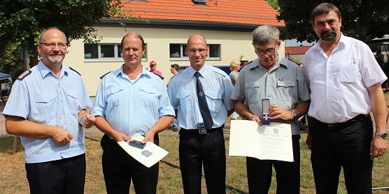 Das Wetter hielt bei der Feuerwehr (Foto: Karl-Heinz Herrmann)