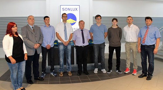 Ausbildungsstart bei SONLUX (Foto: Karl-Heinz Herrmann)