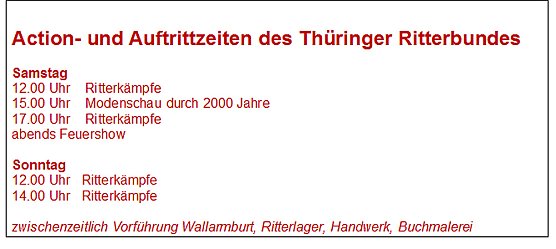 Frankenhausen wird wieder belagert (Foto: Stadt Bad Frankenhausen) Frankenhausen wird wieder belagert (Foto: Stadt Bad Frankenhausen)