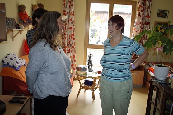 Sozialministerin in Artern (Foto: Stiftung Finneck) Sozialministerin in Artern (Foto: Stiftung Finneck)