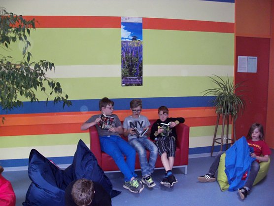 Lesewoche der Grundschule Artern (Foto: Freizeizentrum Artern)