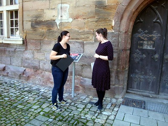 Die Unterkirche als Drehort (Foto: Peter Zimmer) Die Unterkirche als Drehort (Foto: Peter Zimmer)