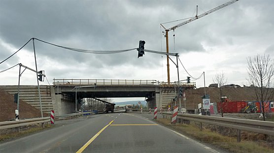 L&uuml;ckenschluss A71 (Foto: Karl-Heinz Herrmann)