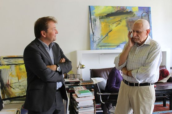 Die besondere Plakataktion (Foto: Karl-Heinz Herrmann)