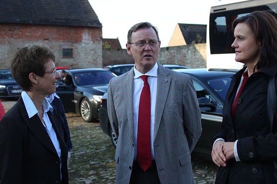 Ramelow im Kyffhäuserkreis (1) (Foto: Karl-Heinz Herrmann) Ramelow im Kyffhäuserkreis (1) (Foto: Karl-Heinz Herrmann)