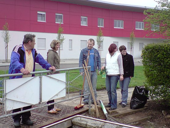 Fr&uuml;hjahrsputz Salineverein (Foto: Torsten Bl&uuml;mel)