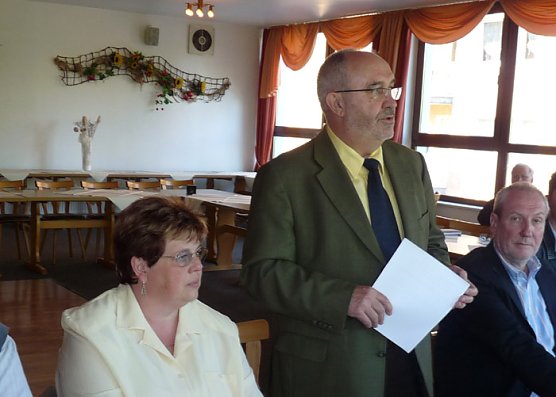 Besuch Dr. Sklenar (Foto: Karl-Heinz Herrmann)