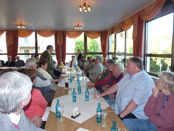 Besuch Dr. Sklenar (Foto: Karl-Heinz Herrmann)