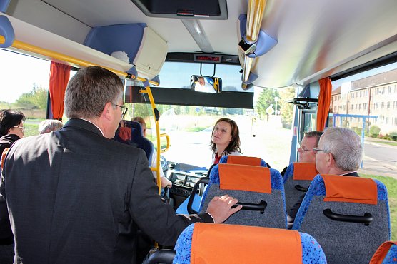 Die rollende Informationszentrale (Foto: Karl-Heinz Herrmann) Die rollende Informationszentrale (Foto: Karl-Heinz Herrmann)