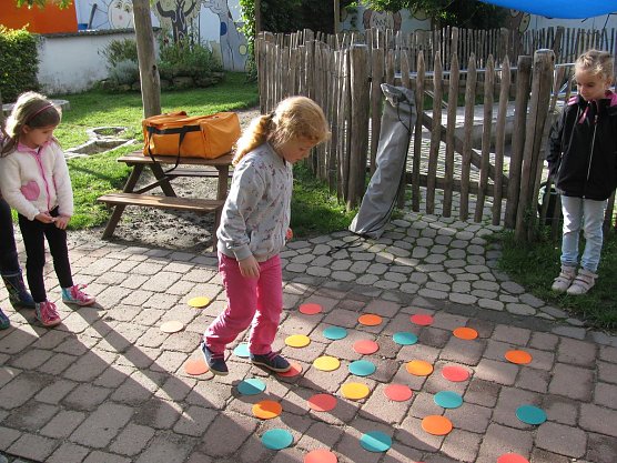 Verkehrssicherheitstag der Kita  Sonnenschein (Foto: Bernd M&uuml;ller)