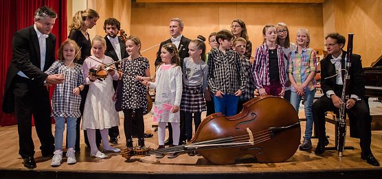 Begegnung zwischen Musik und bildender Kunst (Foto: Jana Gro&szlig;)