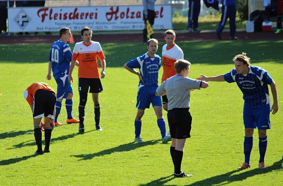 Blau-Weiss mit Erfolg (Foto: Karl-Heinz Herrmann)