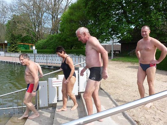 Anbaden Sondershausen (Foto: Karl-Heinz Herrmann)