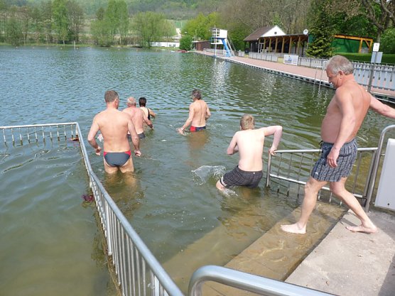 Anbaden Sondershausen (Foto: Karl-Heinz Herrmann)