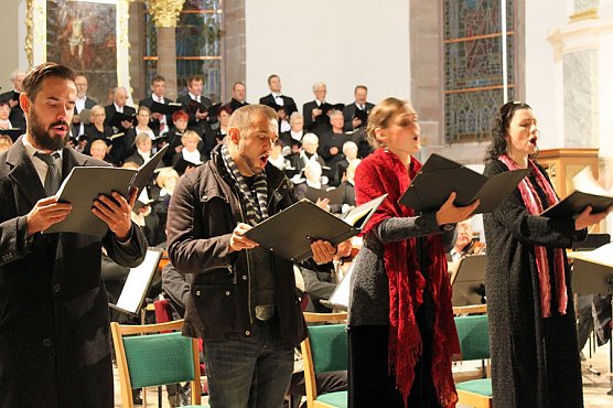 Abschlu&szlig;konzert in Bad Frankenhausen (Foto: Dr. R. H&auml;rtel)