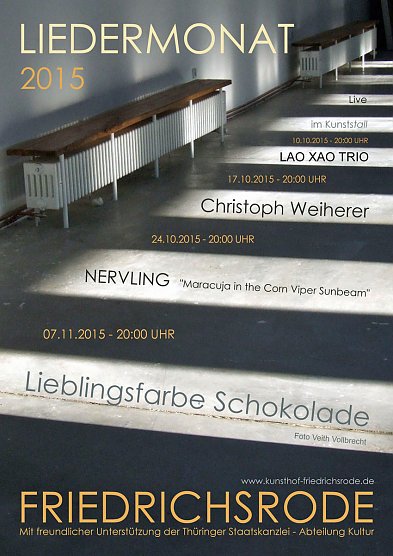 Liedermonat geht weiter (Foto: Kunsthof Friedrichsrode)