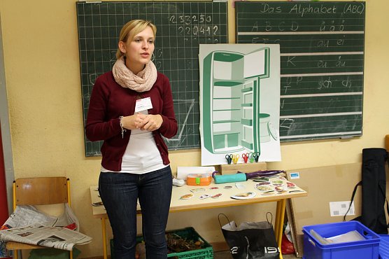 Projekttag an der Grundschule zum gesunden Fr&uuml;hst&uuml;ck (Foto: Karl-Heinz Herrmann)