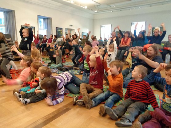 Gemeinsames Singen macht Spa&szlig; (Foto: Kindervilla Bad Frankenhausen)