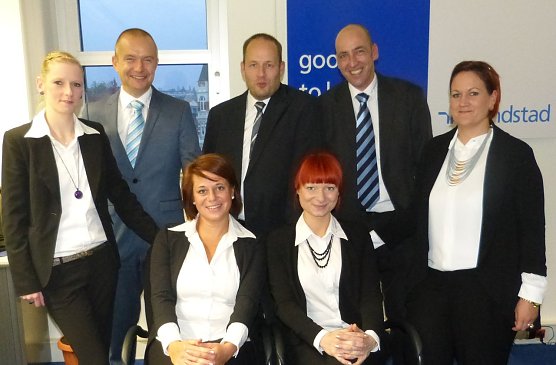 Das Nordh&auml;user Randstad-Team (Foto: Randstad)