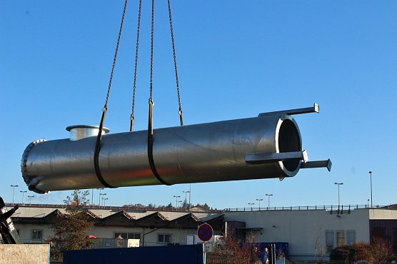 Neue Pumpe am Volksplatz installiert (Foto: Karl-Heinz Herrmann)