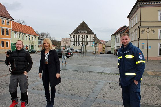 Sexy Fotoshooting in Sondershausen (Foto: Karl-Heinz Herrmann)