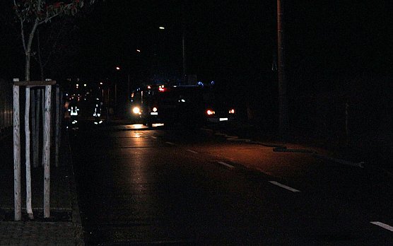 Laubenbrand an der Panzerstrasse (Foto: Karl-Heinz Herrmann) Laubenbrand an der Panzerstrasse (Foto: Karl-Heinz Herrmann)