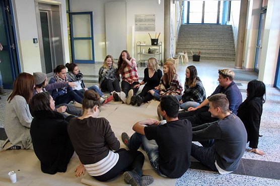 Graffiti-Workshops in der &Ouml;stertalschule (Foto: Karl-Heinz Herrmann)