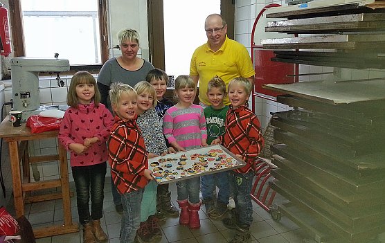 Gro&szlig;es Dankesch&ouml;n an B&auml;ckerei Hartmann (Foto: Privat)