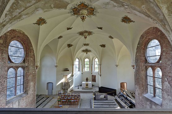 F&uuml;r Instandsetzungsarbeiten in Kirche Bretleben (Foto: Deutsche Stiftung Denkmalschutz/Gehrmann)