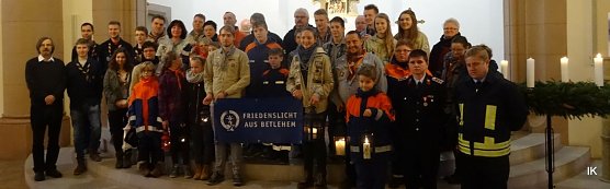 Friedenslicht (Foto: Ilka Kühn) Friedenslicht (Foto: Ilka Kühn)