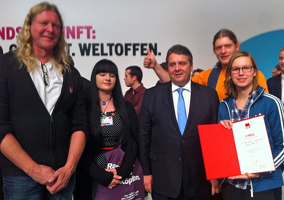 Preis ging an den Stadtjugendring (Foto: Stadtjugendring Sondershausen) Preis ging an den Stadtjugendring (Foto: Stadtjugendring Sondershausen)