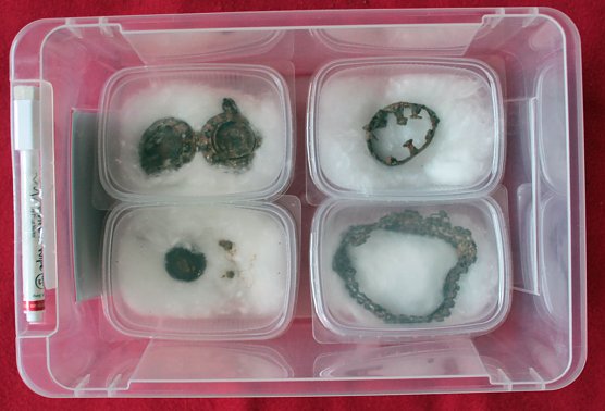 Doch noch Sch&auml;tze geborgen (Foto: H.Kolbe / Kur & Tourismus GmbH    )