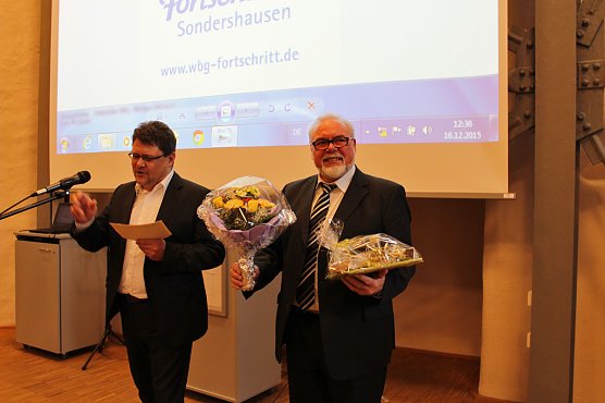 Mit Herz verabschiedet (Foto: Karl-Heinz Herrmann)