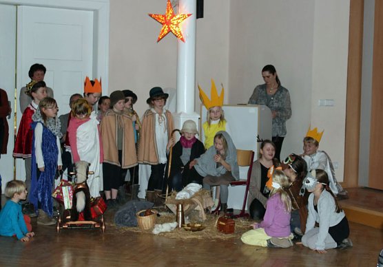 Der Weihnachtsstern (Foto: Karl-Heinz Herrmann)