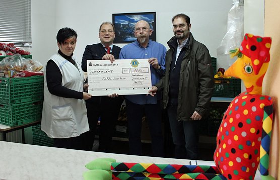 Lions unterst&uuml;tzen Tafel (Foto: Karl-Heinz Herrmann)