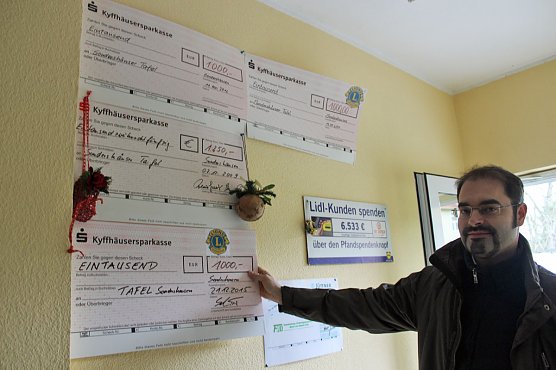 Lions unterst&uuml;tzen Tafel (Foto: Karl-Heinz Herrmann)