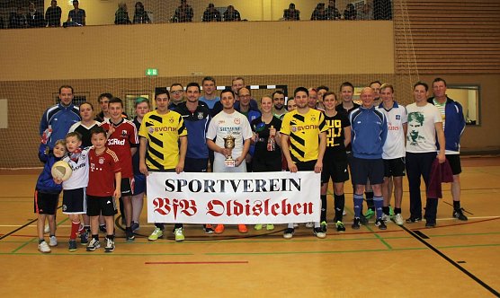 Jahresendturnier unter dem Motto Willkommen im Verein! (Foto: Bernd Wollweber)