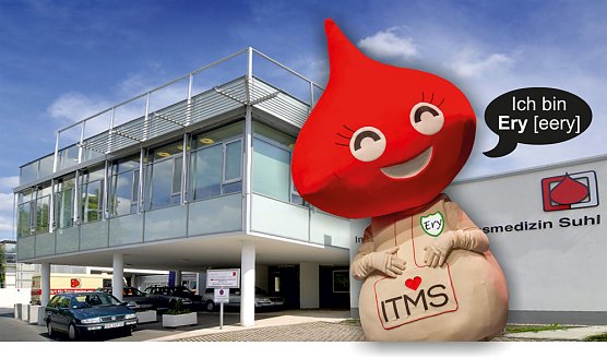 Zeige Blut � Spende Mut! (Foto: Instituts f&uuml;r Transfusionsmedizin Suhl Gemeinn&uuml;tzige GmbH)