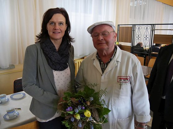 Zu Meisterjubiläum in Greußen (Foto: Landratsamt Kyffhäuserkreis) Zu Meisterjubiläum in Greußen (Foto: Landratsamt Kyffhäuserkreis)