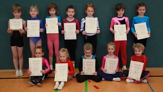 J&uuml;ngeste Turner in Nordhausen (Foto: Sv Gl&uuml;ckauf Sondershausen)