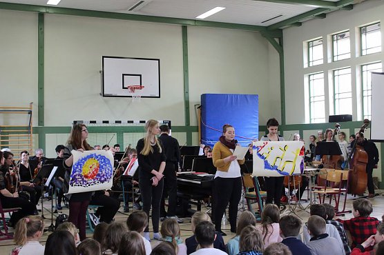 Musik kam in die Schule (Foto: Karl-Heinz Herrmann)