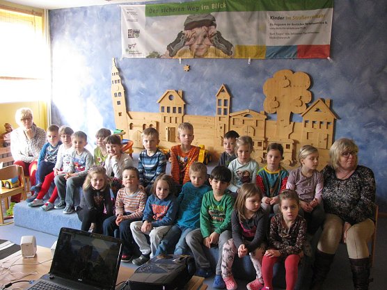 Verkehrssicherheitstag in der Kita Wippergärtchen (Foto: Berns Müller) Verkehrssicherheitstag in der Kita Wippergärtchen (Foto: Berns Müller)