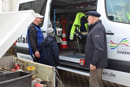 Wasserwirtschaft pr&auml;sentierte sich (Foto: Karl-Heinz Herrmann)