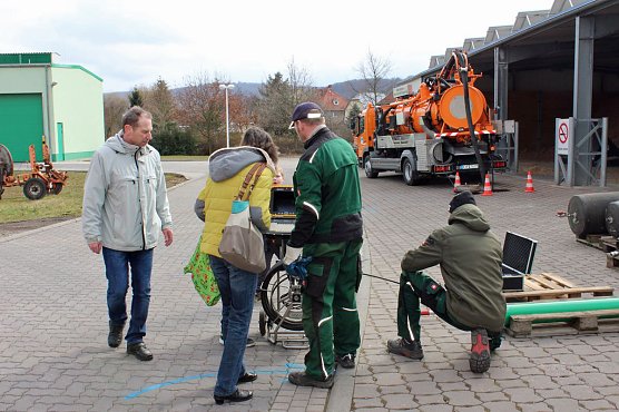 Wasserwirtschaft pr&auml;sentierte sich (Foto: Karl-Heinz Herrmann)