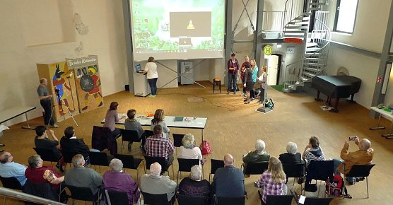 Eine au&szlig;ergew&ouml;hnliche Vorstellung an einem au&szlig;ergew&ouml;hnlichem Ort (Foto: A. Schmidt)