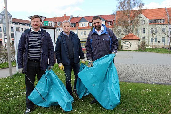 Aktion Saubere Stadt gestartet (Foto: Karl-Heinz Herrmann)