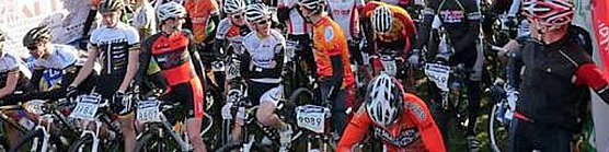 Mountainbiker beim Kyffh&auml;userberglauf (Foto: Karl-Heinz Herrmann)