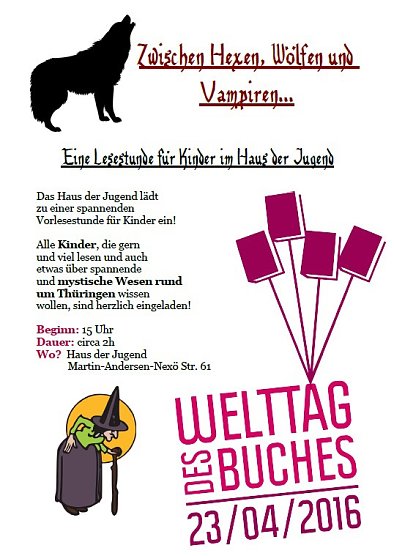 Lesestunde im Haus der Jugend (Foto: Stadtjugendring Sondershausen) Lesestunde im Haus der Jugend (Foto: Stadtjugendring Sondershausen)