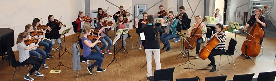 Bei Generalprobe gelauscht (Foto: Privat)