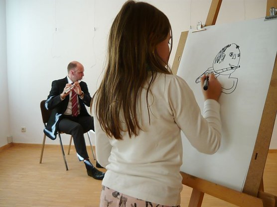 Aufgespielt & Abgezeichnet (Foto: Birgit Susemihl)